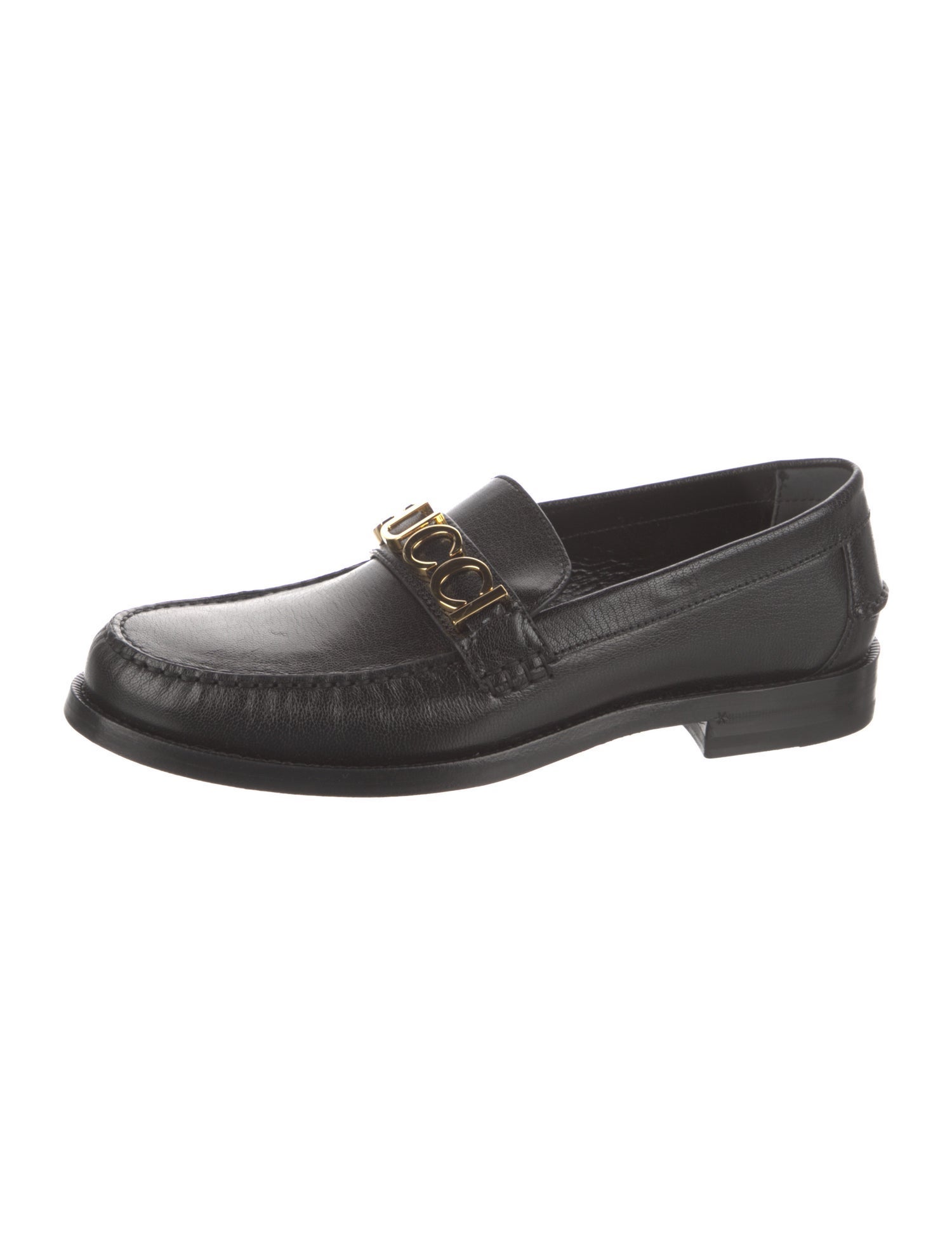 Gucci Leather Dress Loafers